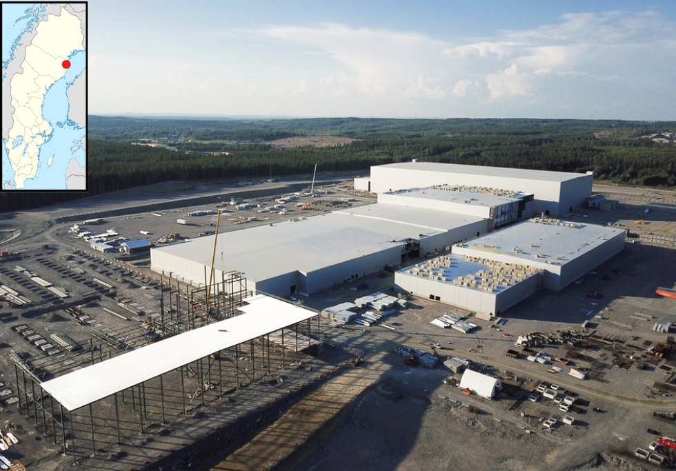 Northvolt Gigafactory : Swedish Battery Manufacturer Northvolt Receives ...